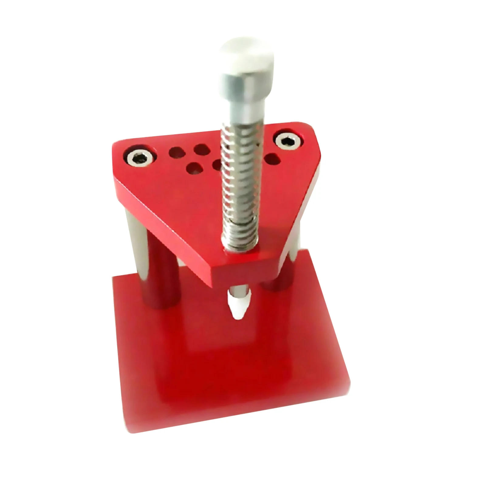 For Watchmaker Watch Manual Needle Extractor Watch Hand Needle Remover Presser Fitting Tool with 6 Plastic Dies Watch Tool