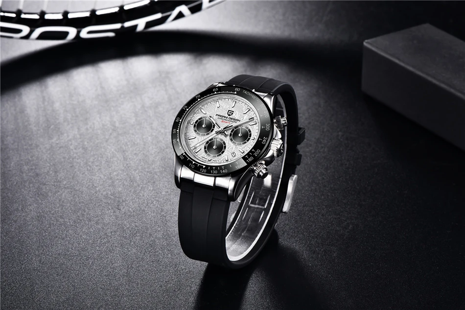 40mm New V2 PAGANI DESIGN Classic fashion Men Quartz Watches Sapphire Retro Chronograph Stainless Steel Waterproof Watch for Men