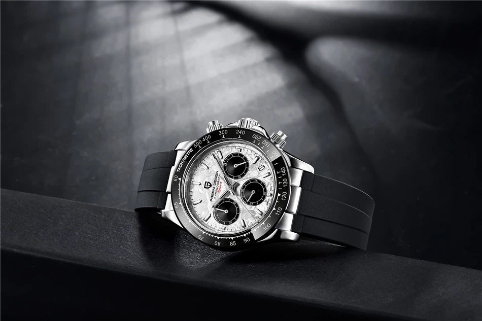 40mm New V2 PAGANI DESIGN Classic fashion Men Quartz Watches Sapphire Retro Chronograph Stainless Steel Waterproof Watch for Men