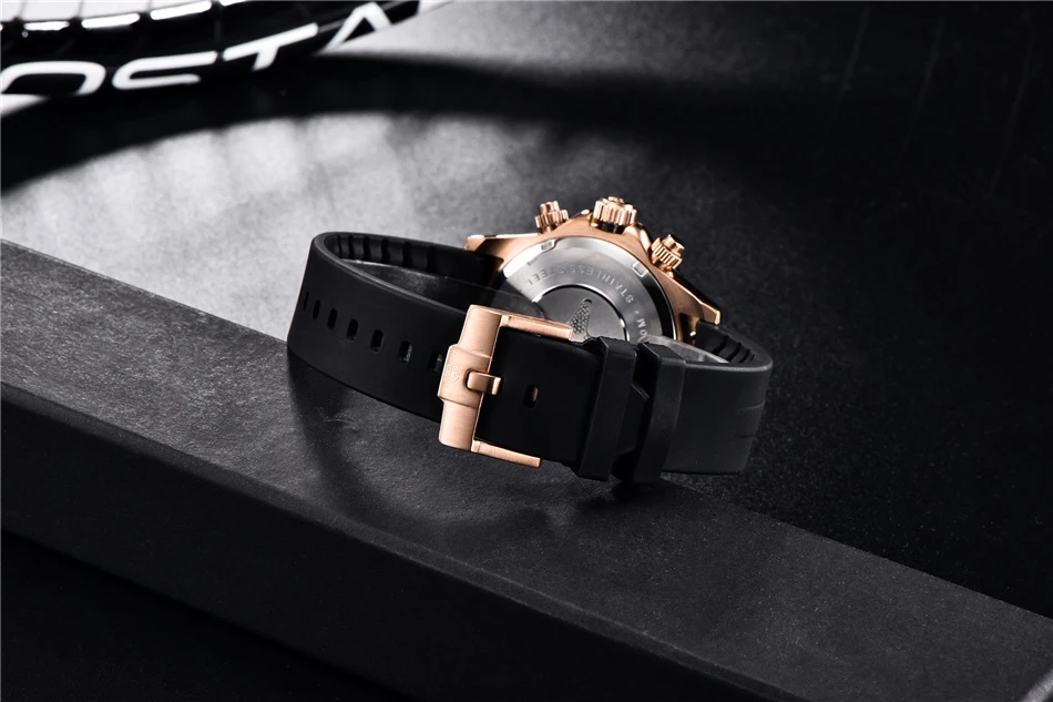40mm New V2 PAGANI DESIGN Classic fashion Men Quartz Watches Sapphire Retro Chronograph Stainless Steel Waterproof Watch for Men