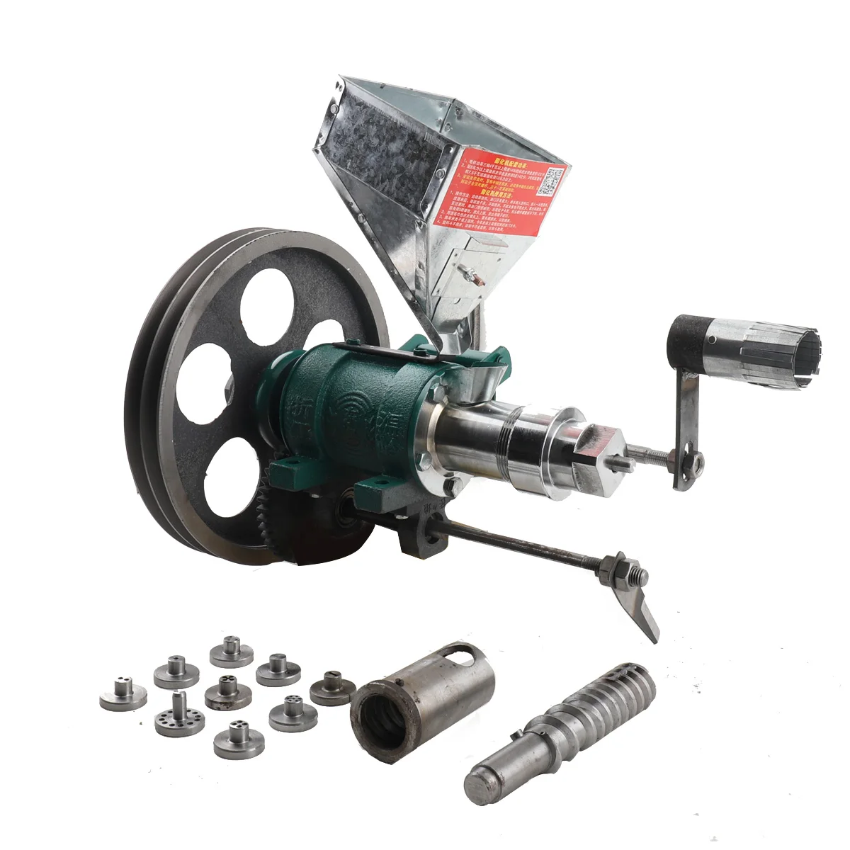 25Kg/h Snack Extruder Corn Rice Food Extrude Puffing Machine Twisted Hollow Stick Solid Crispy Popper Bulking Machine