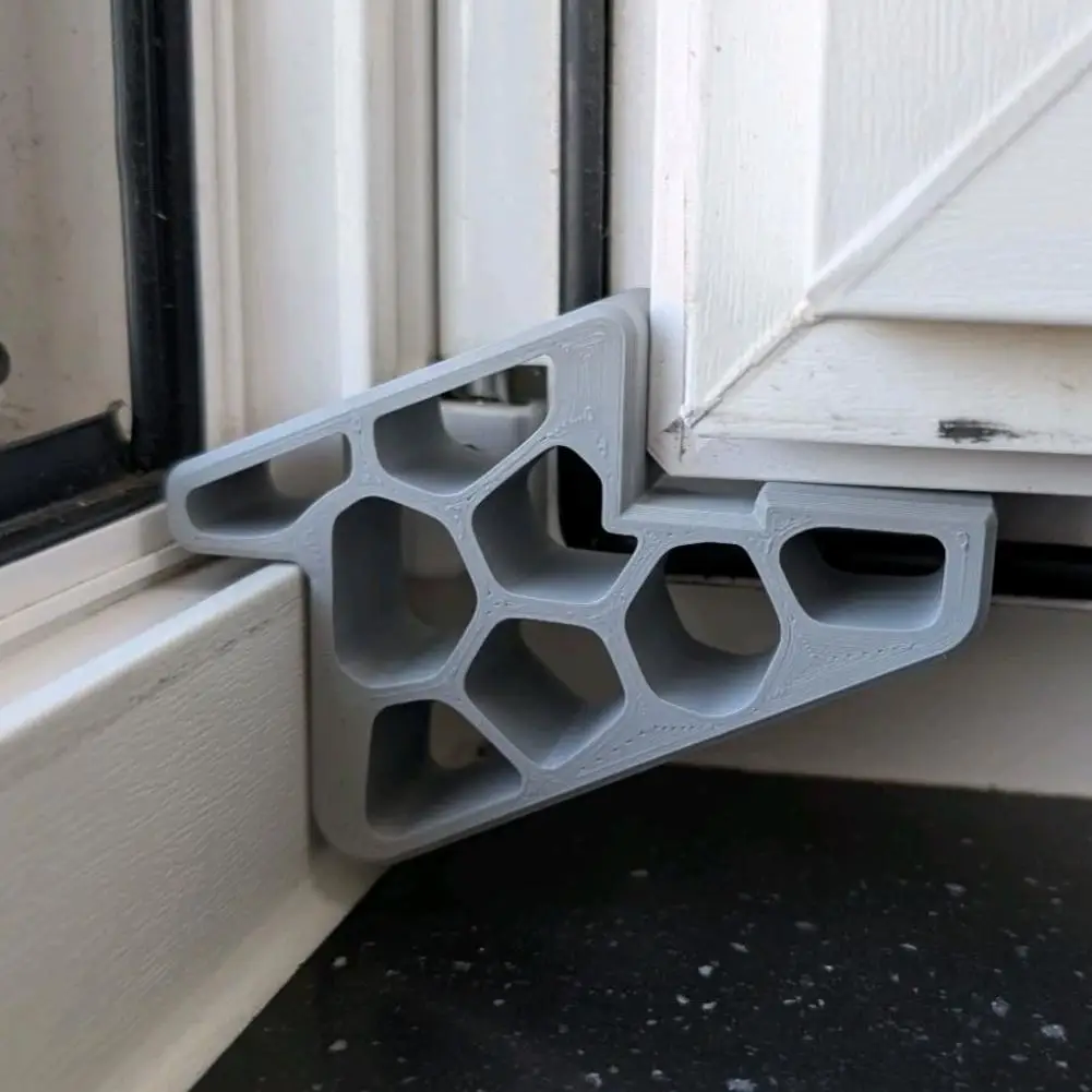 Heavy Duty Door Stopper for Balcony Sliding Window/Door Anti-Collision Limiter for Home Office Bathroom Kitchen