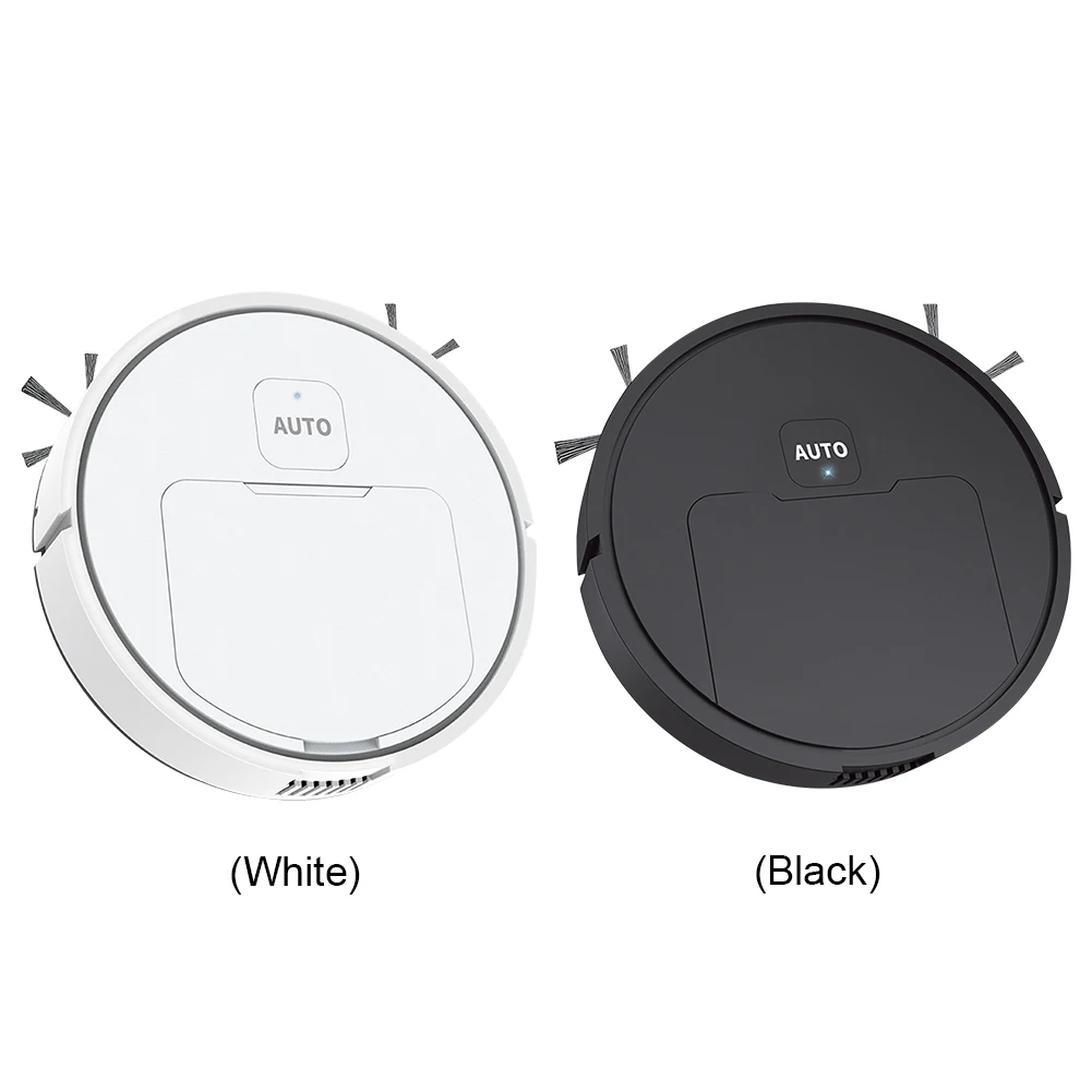 Robotic Vacuum 3-in-1 Cleaner With Integrated Home Sweeping, Mopping Cleaning USB Charging Vacuum Cleaner 1000Pa for Home Floor