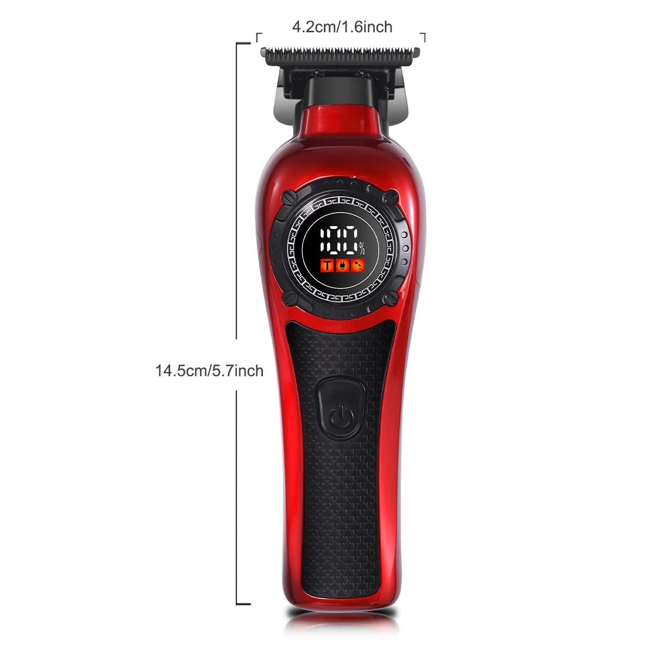 Solimpia Professional Hair Trimmer Man Electric Hair Clipper Barber Shop Carving Machine DLC Blade 7000RPM Rotating Motor