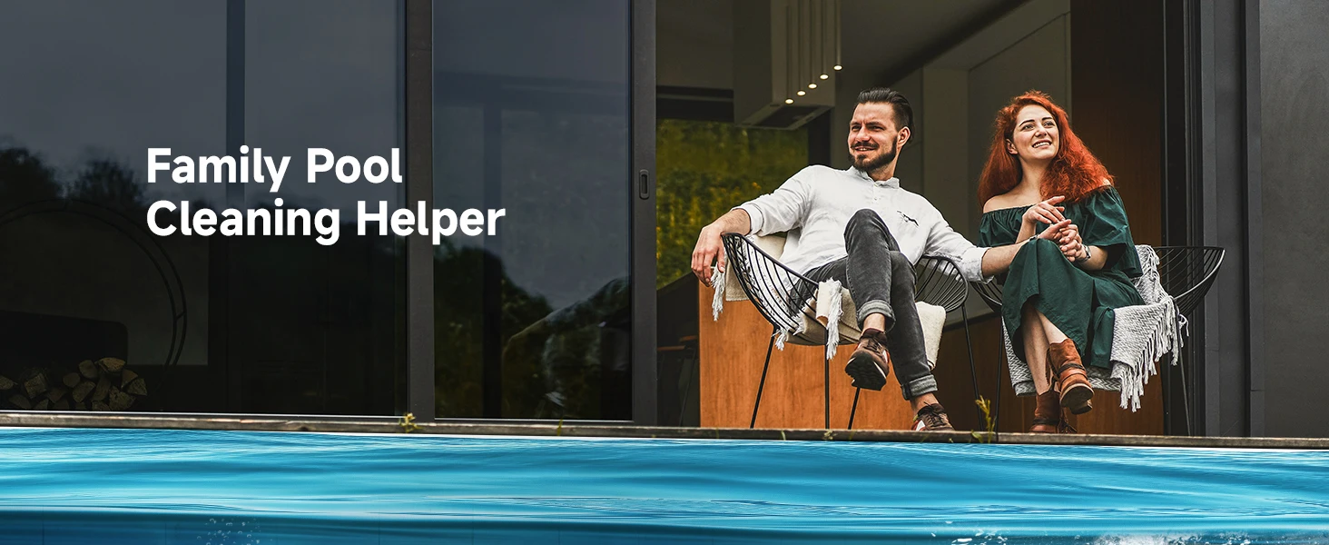 SEAUTO SAT20 Pool Vacuum Up to 180 Mins Run Time, Robotic Pool Cleaner Above Ground for Inground Pools up to 2000 Sq.ft