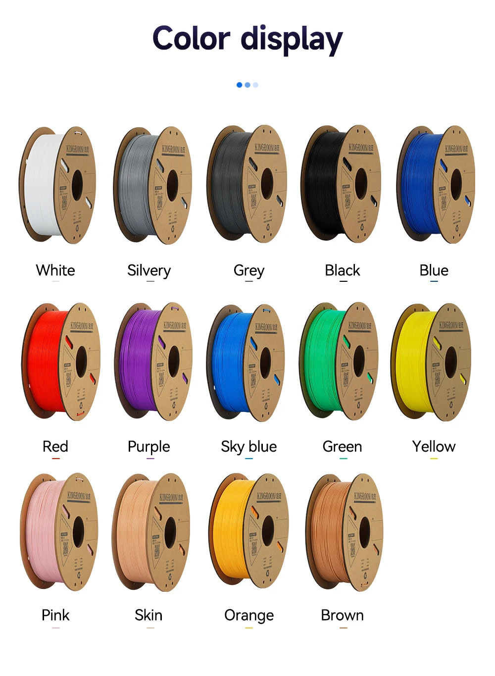KEEPANG PLA Filament 1.75mm 3D Printer Filament 5/10Rolls 3D Printing Plastic Material 100% No Bubble for FDM 3D Printer MIX