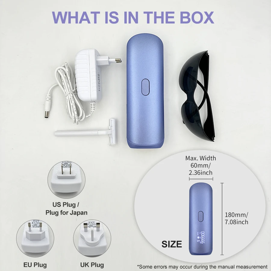 3in1 Portable IPL Hair Removal Device Cooling HR/RA/ SC Whole Body Treatment Dual Flash Modes for Women Men Permanent Bikini Trimmer Home Used Epilator