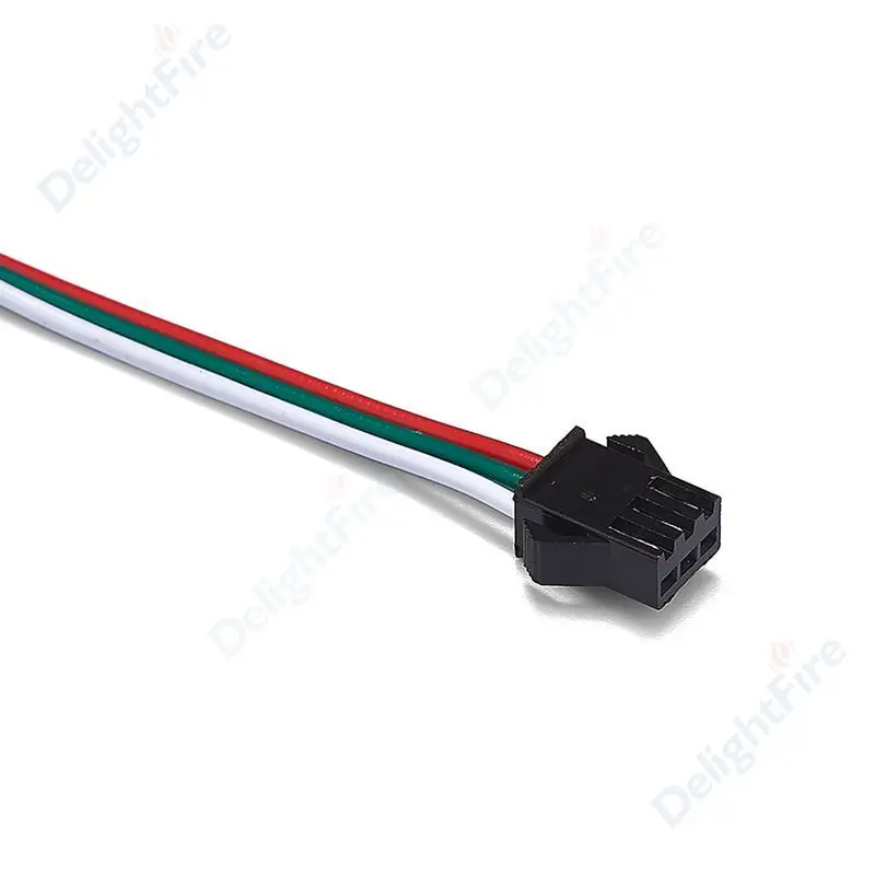 SM RGB LED Strip Connector 22 20AWG 2 3 4 5 6pin 5 10 50 100pair Male Female Wire JST Connector For 3528 5050 RGB RGBW LED Strip