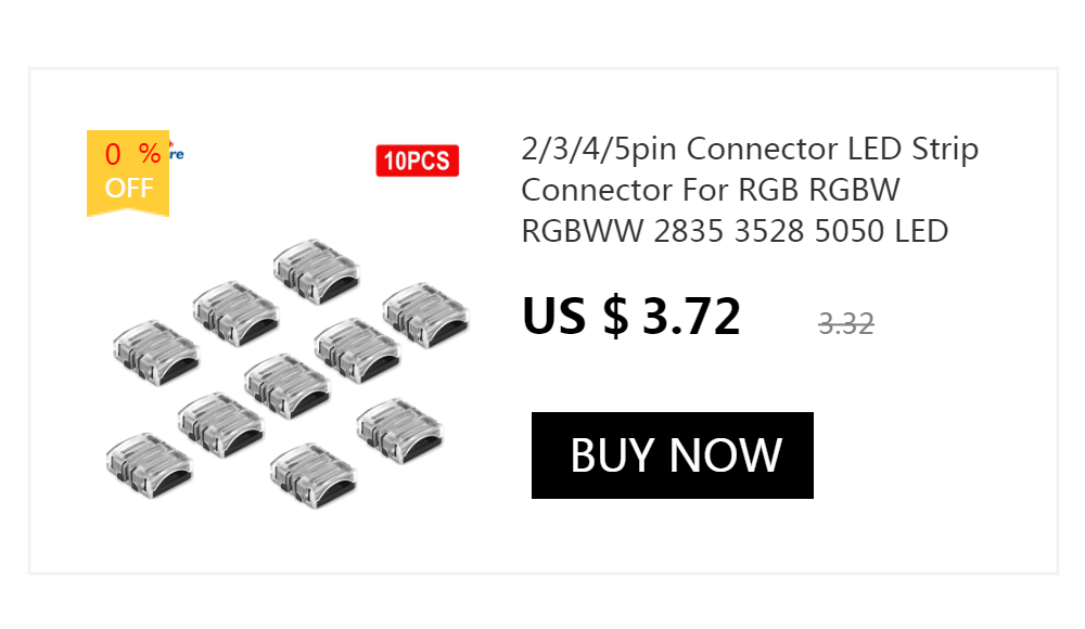 SM RGB LED Strip Connector 22 20AWG 2 3 4 5 6pin 5 10 50 100pair Male Female Wire JST Connector For 3528 5050 RGB RGBW LED Strip