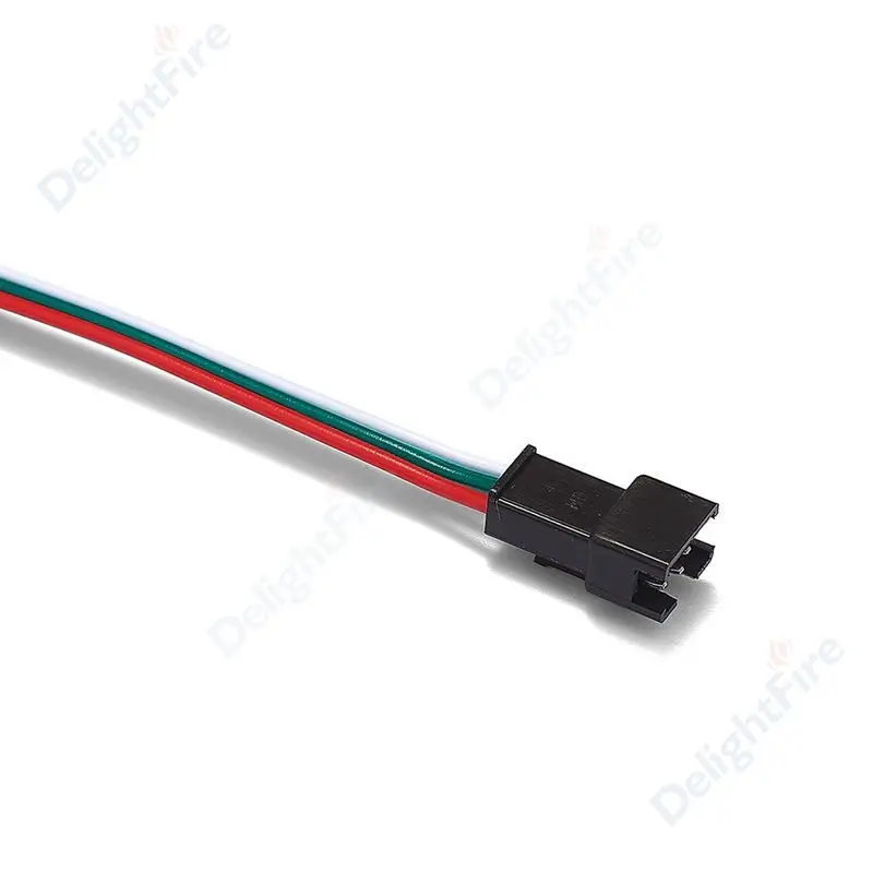 SM RGB LED Strip Connector 22 20AWG 2 3 4 5 6pin 5 10 50 100pair Male Female Wire JST Connector For 3528 5050 RGB RGBW LED Strip