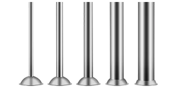 SucceBuy 3L Horizontal Sausage Stuffer Manual Sausage Maker Stainless Steel With 5 Filling Nozzles For Home & Commercial Use