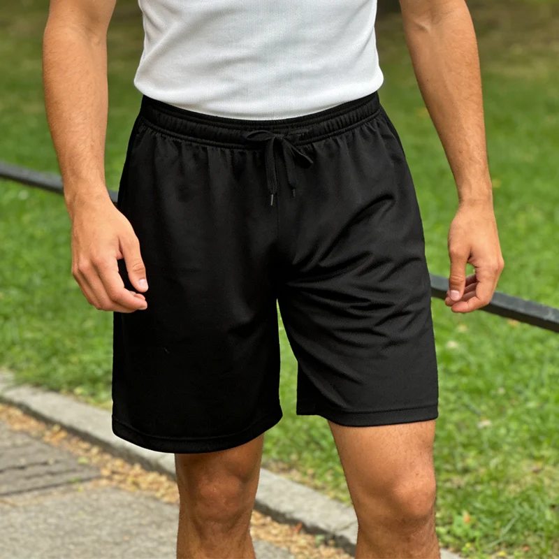 5-Piece Men's Casual Shorts with Drawstring Waistband, Breathable Fabric, Available in Multiple Colors - Ideal Choice for Summer