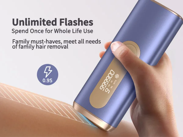 990000 Flash Laser Epilator IPL Hair Removal For Men and Women Body Bikini Facial Permanant Painless IPL Hair Remover Machine