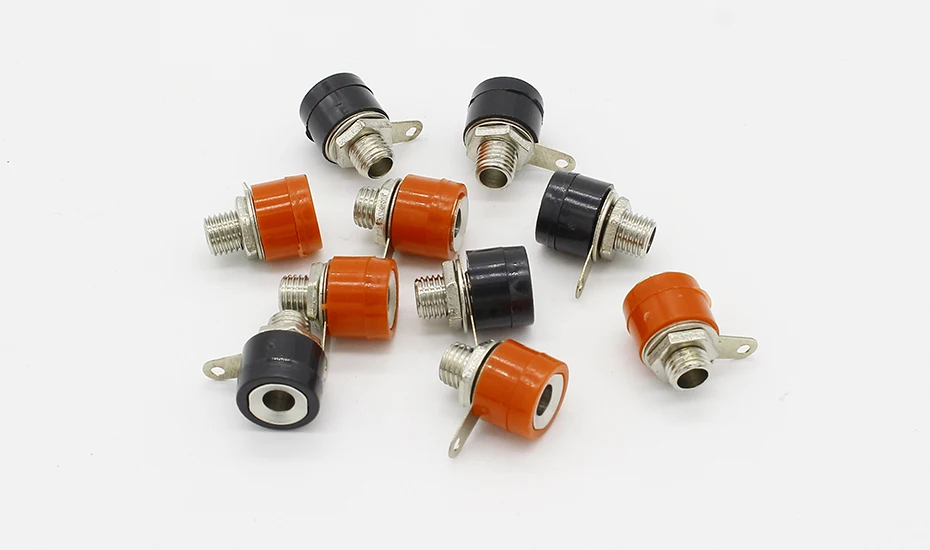 10pcs/lot 4mm banana binding post 4mm banana socket