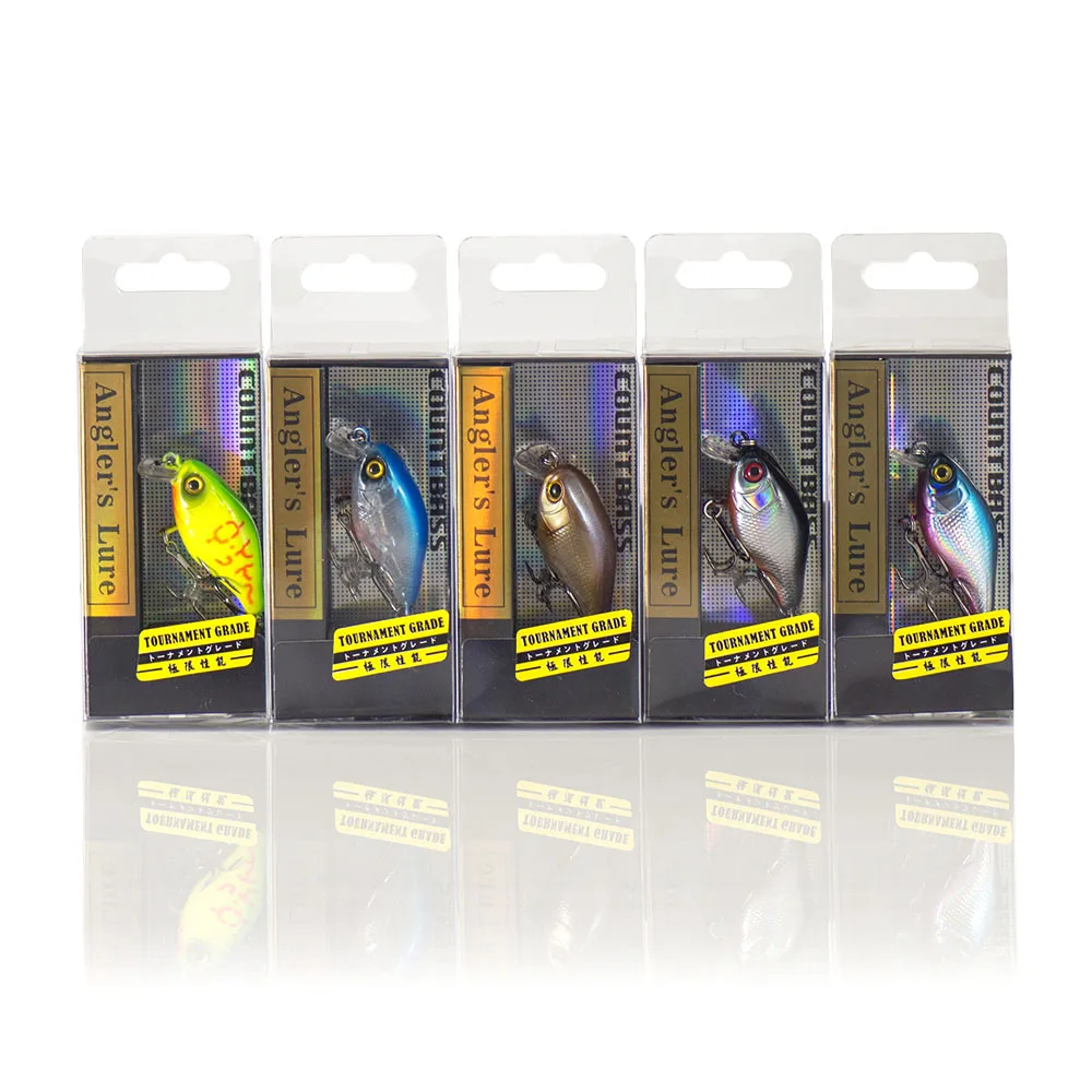 Countbass Crank bait 38mm 4.4g Hard Plastic Fishing Lures, Wobbler Freshwater Crappie Fishing Baits