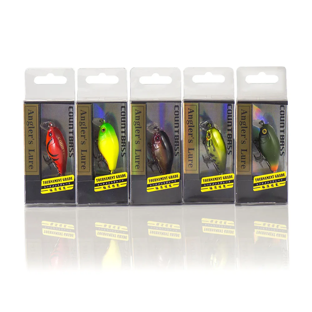 Countbass Crank bait 38mm 4.4g Hard Plastic Fishing Lures, Wobbler Freshwater Crappie Fishing Baits