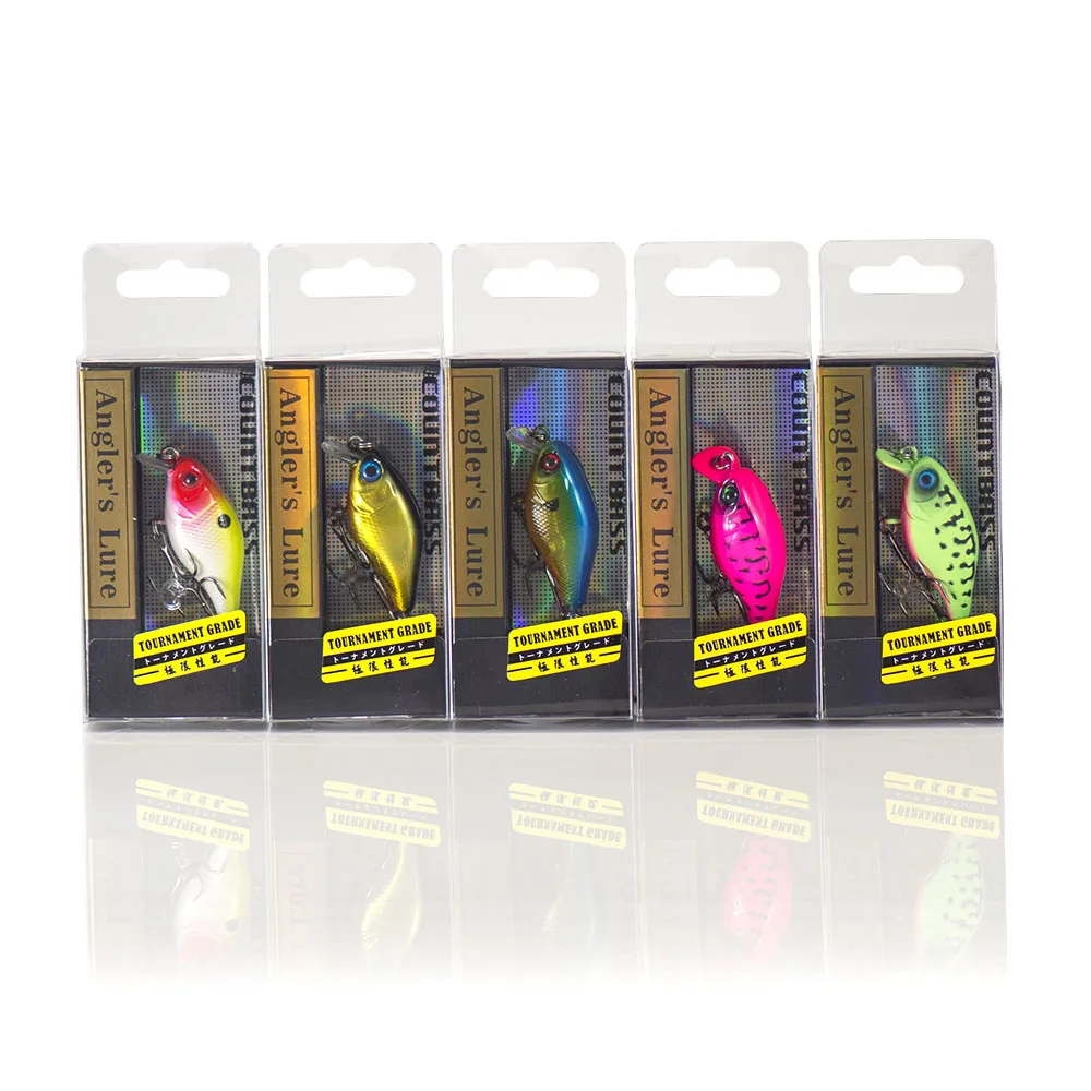 Countbass Crank bait 38mm 4.4g Hard Plastic Fishing Lures, Wobbler Freshwater Crappie Fishing Baits