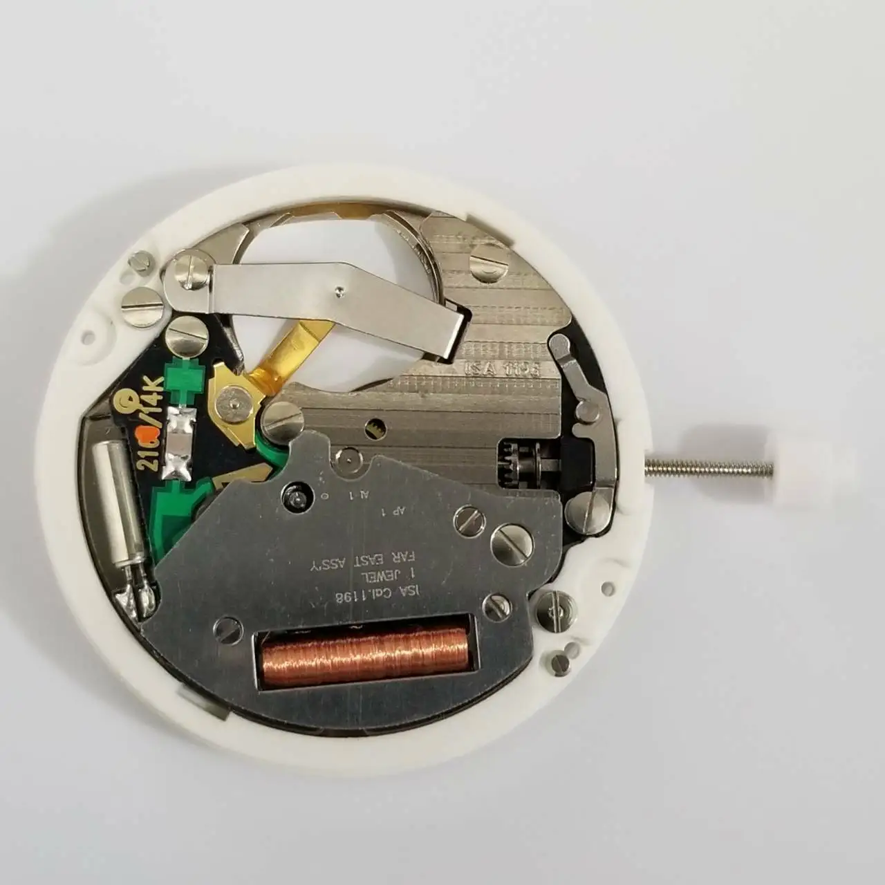 Watch Repair Replacement Parts Quartz Movement Date at 3 /12 O'clock For ISA 1198 Movement 3 Hands Watch Accessories