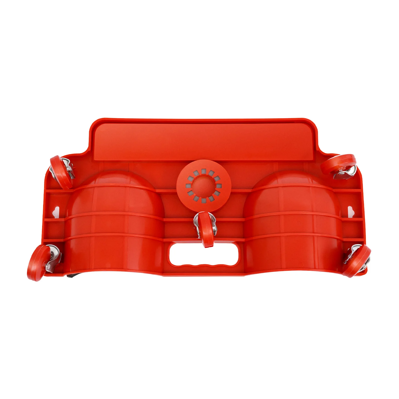 Rolling Knee Pad with Tool Tray, Sponge Cushioned Movable Knee Dolly with 5 Swivel Wheels for Gardening Tile Laying