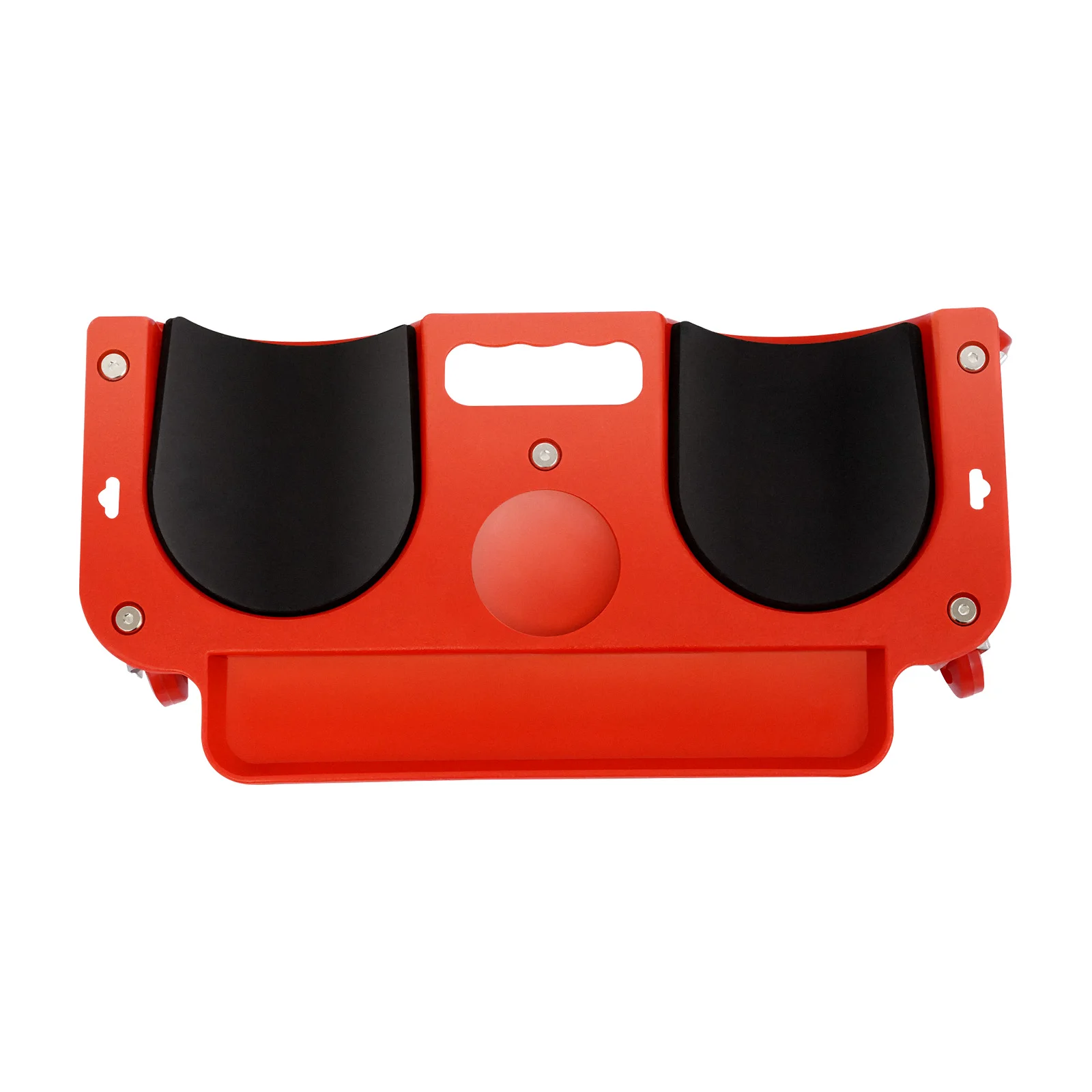 Rolling Knee Pad with Tool Tray, Sponge Cushioned Movable Knee Dolly with 5 Swivel Wheels for Gardening Tile Laying