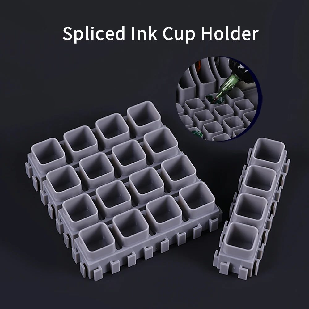 YILONG Multi-Spliced Ink Cup Tattoo Cartridge Holder ABS Tattoo Artist Desktop Storage Combinations Rack Tattoo Accessories