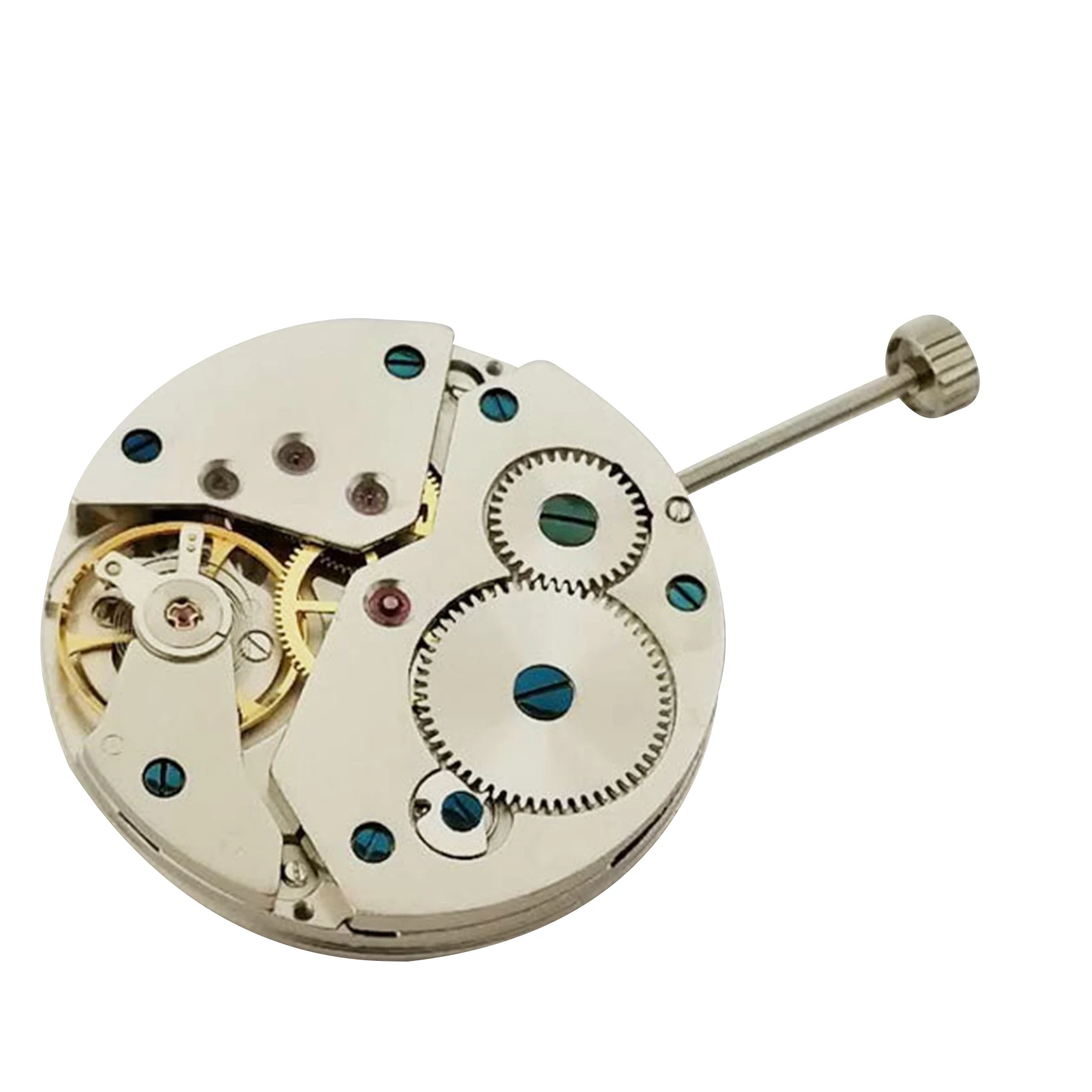 6498 2-Hands 17 Jewels Mechanical Hand Winding Watch Movement for ETA6489 Small Second At 6 O'clock Watch Movement Replacment