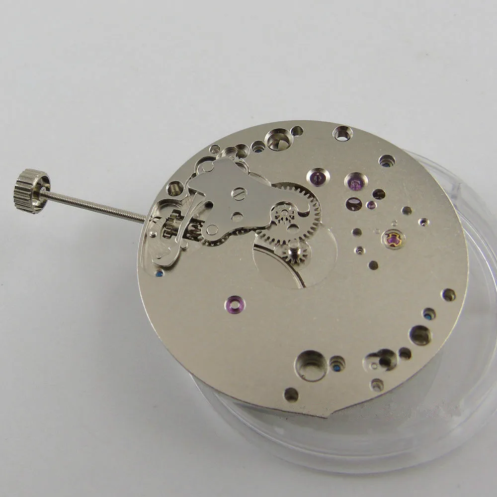 6498 2-Hands 17 Jewels Mechanical Hand Winding Watch Movement for ETA6489 Small Second At 6 O'clock Watch Movement Replacment