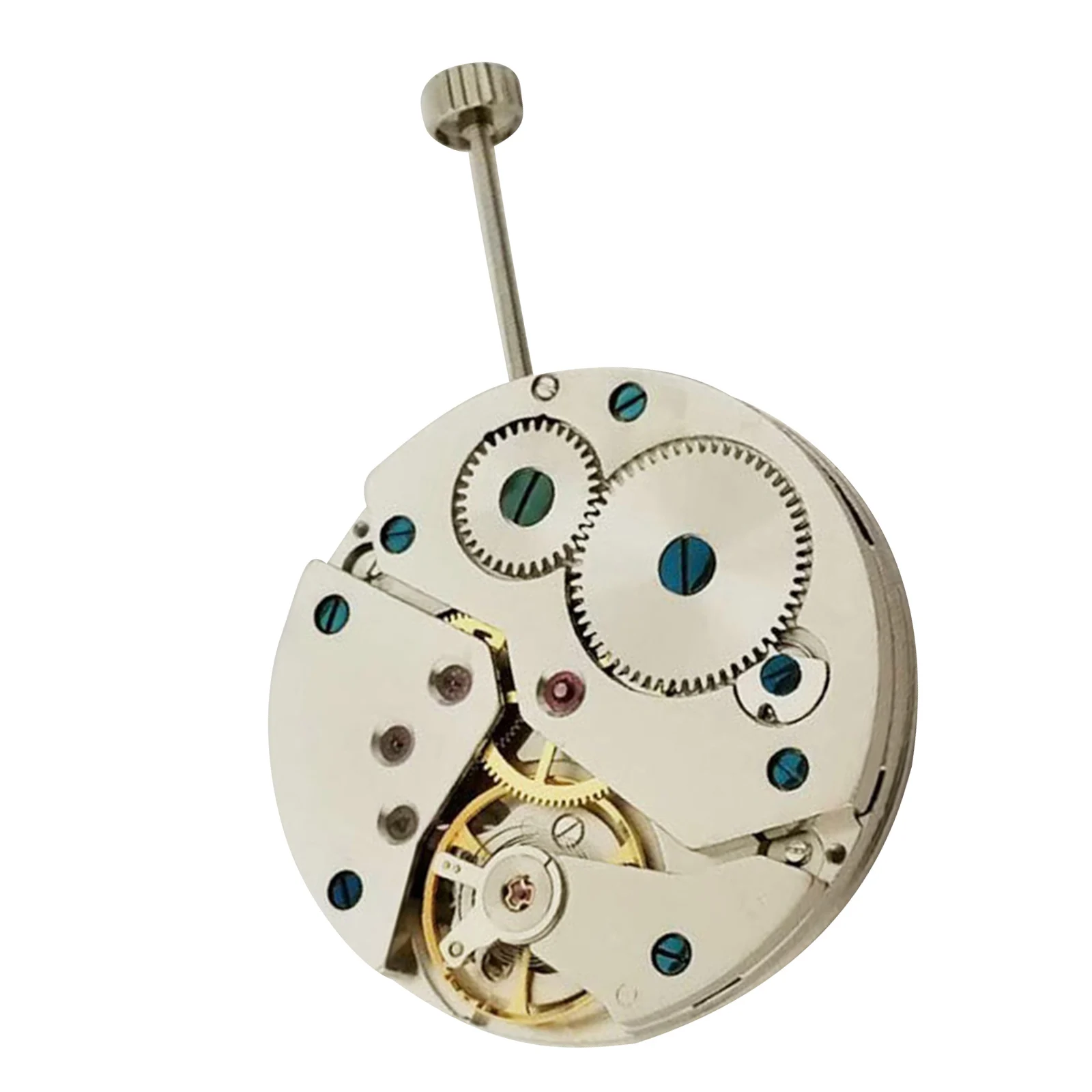 6498 2-Hands 17 Jewels Mechanical Hand Winding Watch Movement for ETA6489 Small Second At 6 O'clock Watch Movement Replacment