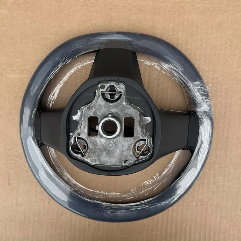 Heated Steering Wheel PU Leather Car Steering Wheel with Heating Function 1490214-00-B For Tesla Model 3 Model Y 2017-2023