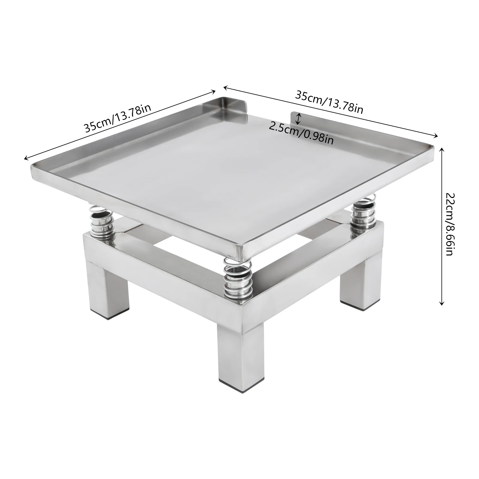 Concrete Vibrating Table for Test Blocks 50W Vibration Machine Lab Construction Materials Testing Equipment EU/US Standard
