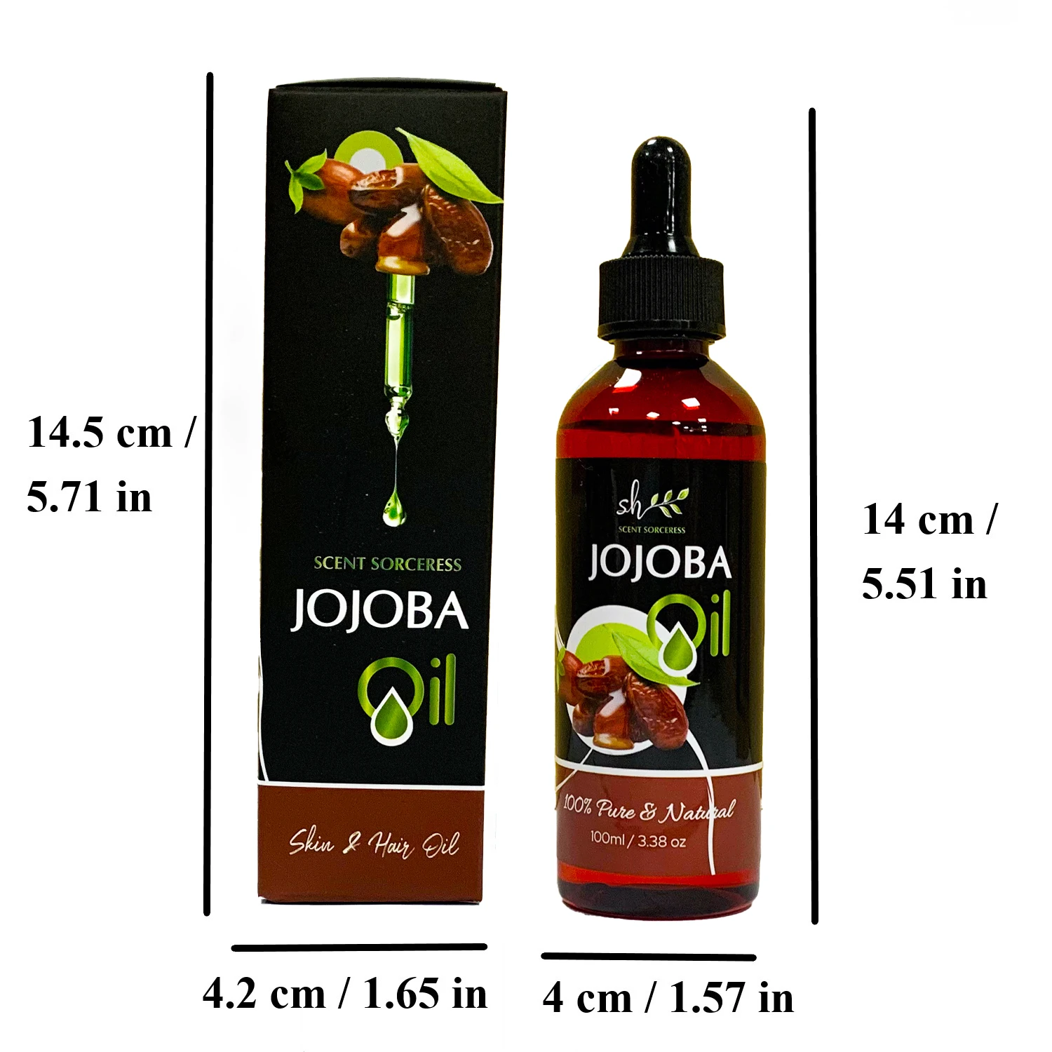 100ml Jojoba oil 2026 New Nourishing Brighten Skin for Relaxing Massage Oils Aromatherapy Exquisite Gift Brand Essential Oil