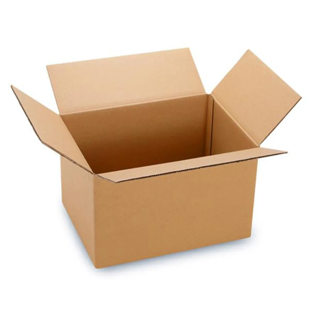 100PCS Corrugated Paper Boxes 4x4x4"，6x4x4"，6x4x2"，6x6x6"，8x6x4" Mailing, Packing, Moving & Storage for Business/Home
