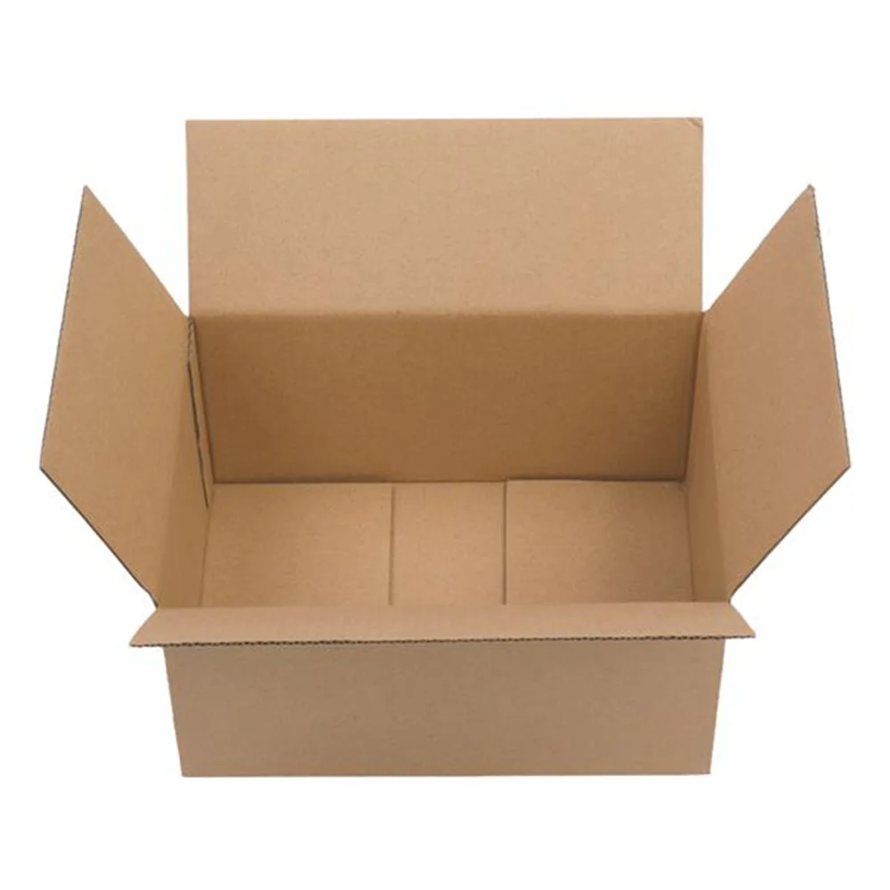 100PCS Corrugated Paper Boxes 4x4x4"，6x4x4"，6x4x2"，6x6x6"，8x6x4" Mailing, Packing, Moving & Storage for Business/Home
