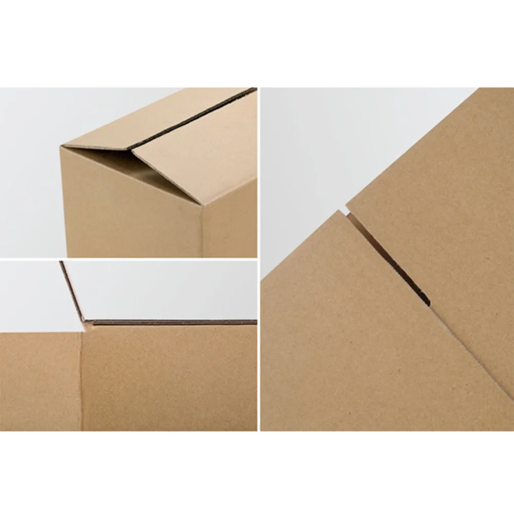 100PCS Corrugated Paper Boxes 4x4x4"，6x4x4"，6x4x2"，6x6x6"，8x6x4" Mailing, Packing, Moving & Storage for Business/Home