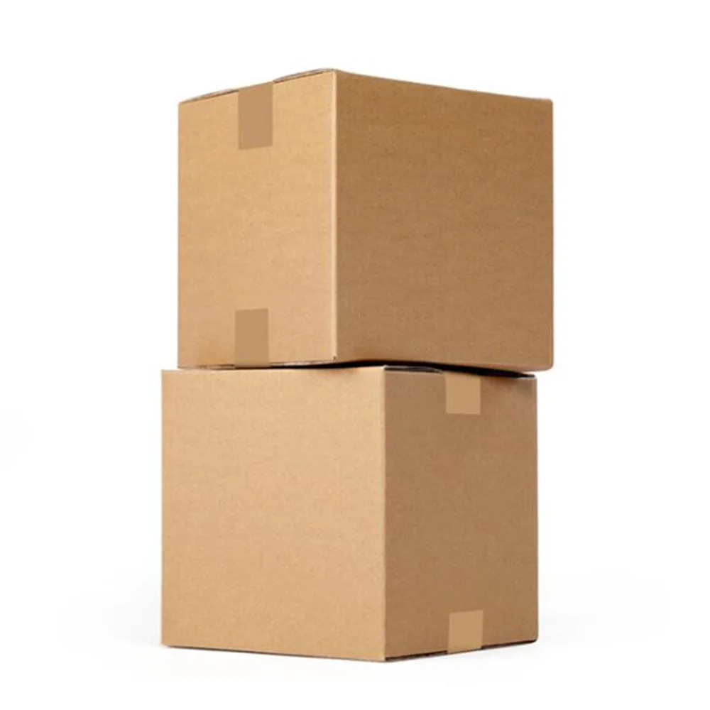 100PCS Corrugated Paper Boxes 4x4x4"，6x4x4"，6x4x2"，6x6x6"，8x6x4" Mailing, Packing, Moving & Storage for Business/Home