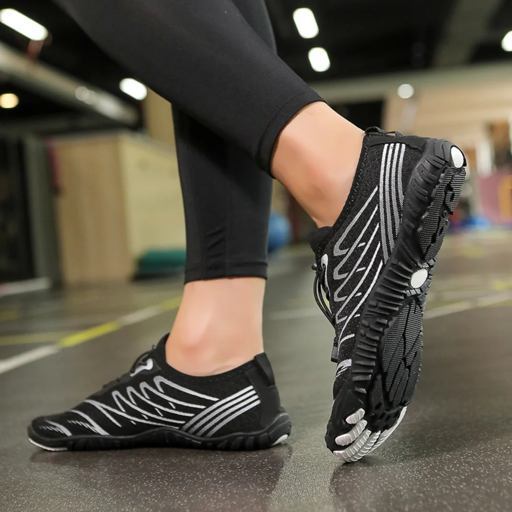 Grounding Shoes with Copper Grounded Footwear Non Slip Breathable Aqua Shoes Flexible Lightweight Barefoot Shoes for Men Women
