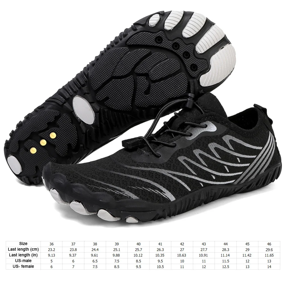 Grounding Shoes with Copper Grounded Footwear Non Slip Breathable Aqua Shoes Flexible Lightweight Barefoot Shoes for Men Women