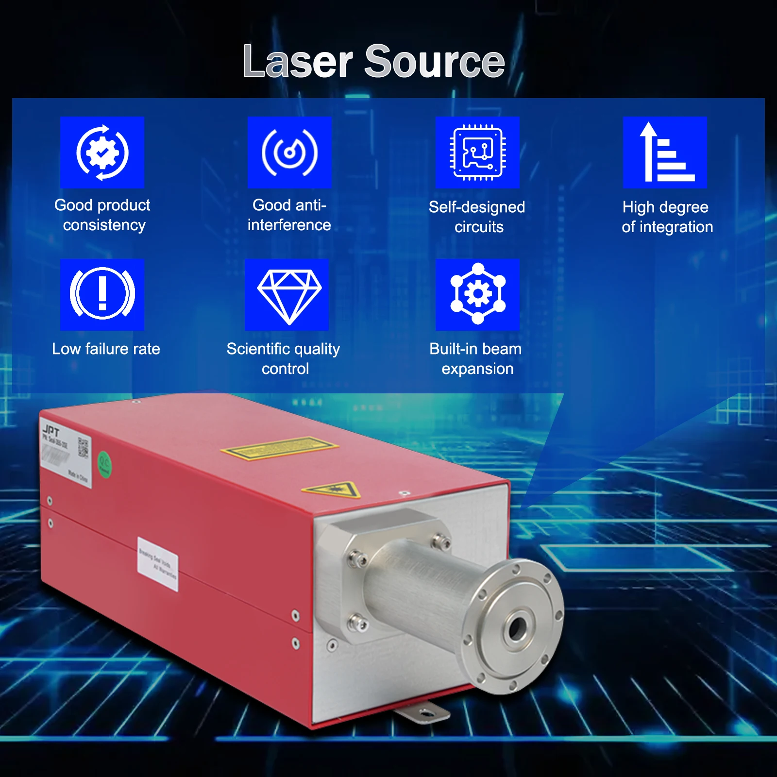 JPT UV Laser Marking Machine 355nm 5W UV Laser Engraver JPT UV Laser For Glass/Wood/Acrylic/Leather Water Cooled