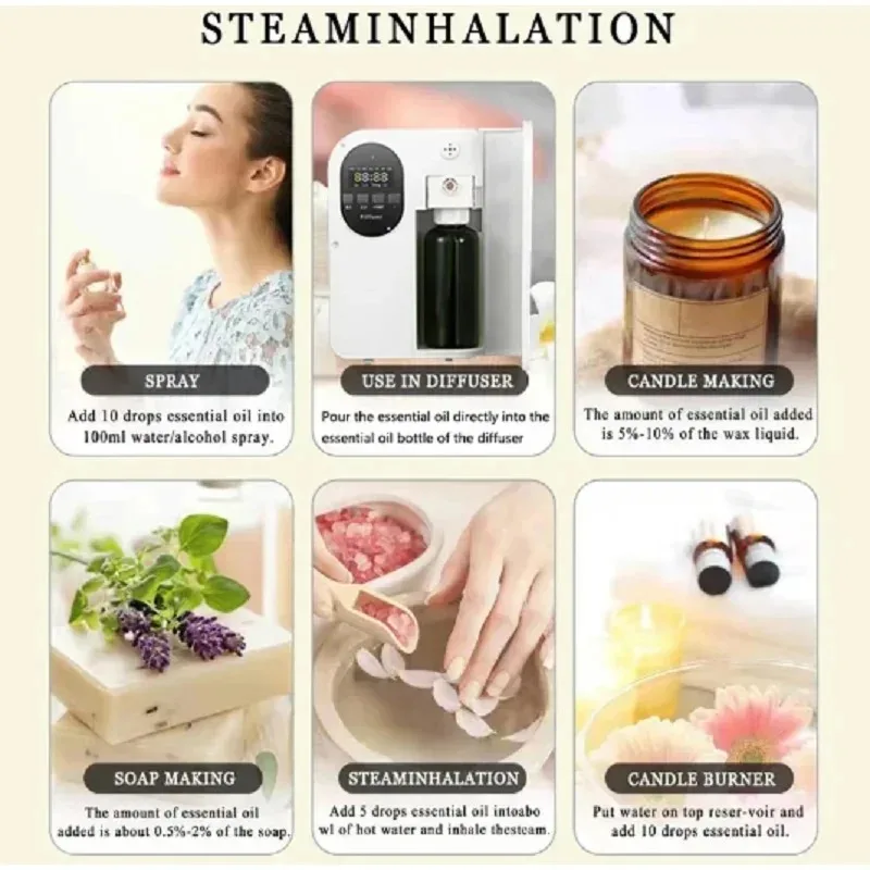 500ML Flameless Aromatherapy Essential Oil Hilton Hotel Marriott Reed Diffuser Oil Refill Supplement Liquid for Air humidifier