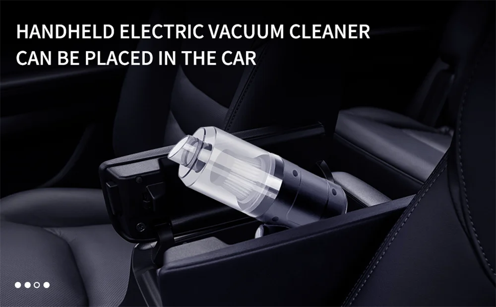 Handheld Portable Small Vacuum Cleaner Multi-Purpose Use for Cars And Household Compact Pump for Easy Cleaning