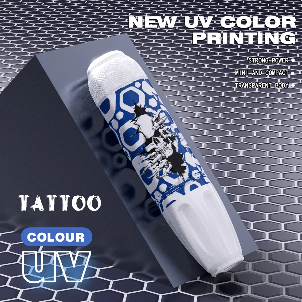 Tattoo gun kit, complete tattoo gun set, including 20 tattoo cartridge needles and 11 colors of tattoo ink, suitable for tattoo beginners and tattoo artists