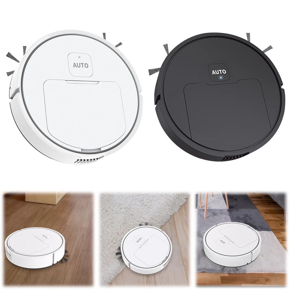 3-in-1 Robot Vacuum Cleaner USB Rechargeable Smart Navigation To Avoid Objects Automatic Cleaning Sweeping Machine Sweeper Robot