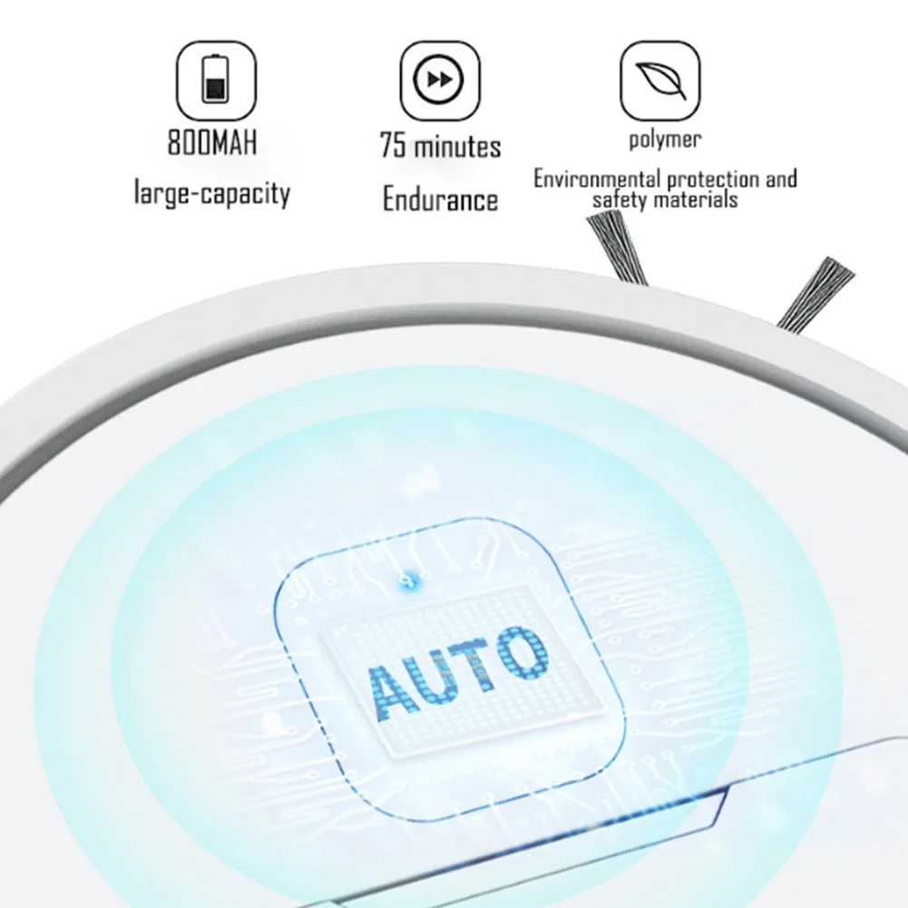 3-in-1 Robot Vacuum Cleaner USB Rechargeable Smart Navigation To Avoid Objects Automatic Cleaning Sweeping Machine Sweeper Robot