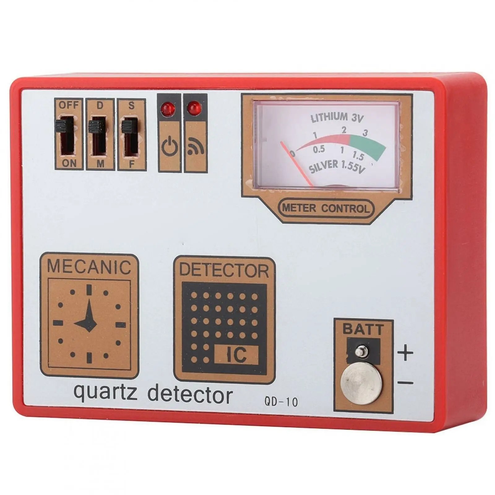 Universal Quartz Mechanical Watch Repair Demagnetizor Watch Battery Tester Detector Multi-Function Watch Tester