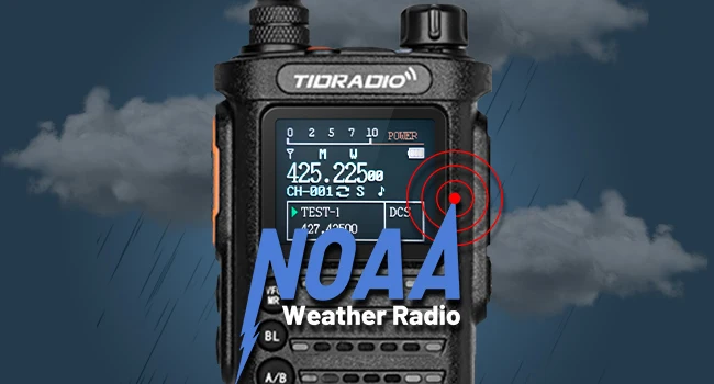 2nd Gen TIDRADIO TD-H8 10W Profession Walkie Talkie Long Range Emergency Radio Portable Two Way Radio Receiver Search Repeaters