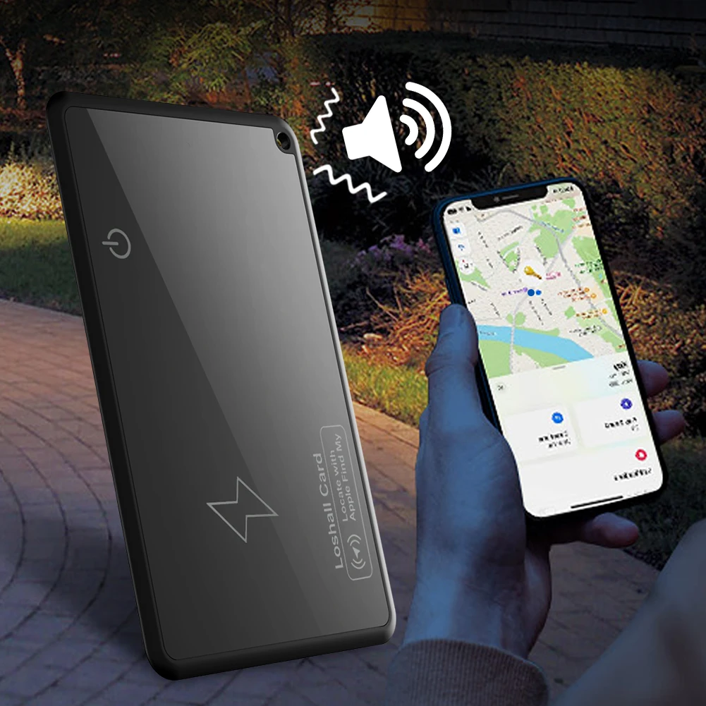 1-10pcs Wallet Tracker Card Wireless Charging Tracking Location Gps Locator Smart Tag for Iphone Apple Device Find My Airtag