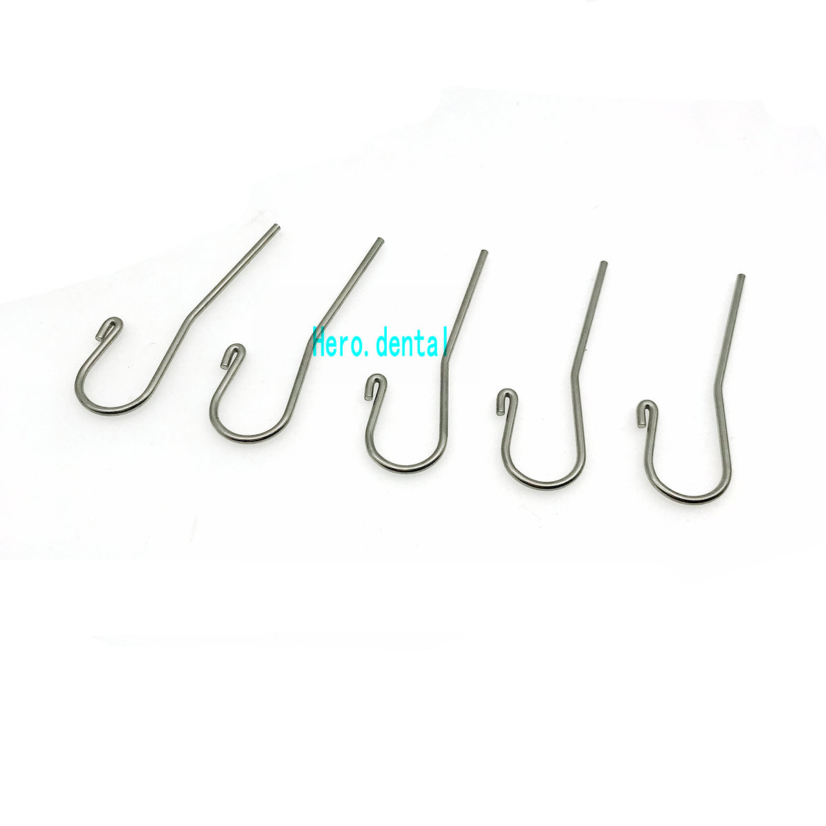 5pcs Dental Lip Hook Tools Apex Locator Dentistry Denture Instrument Teeth Whitening