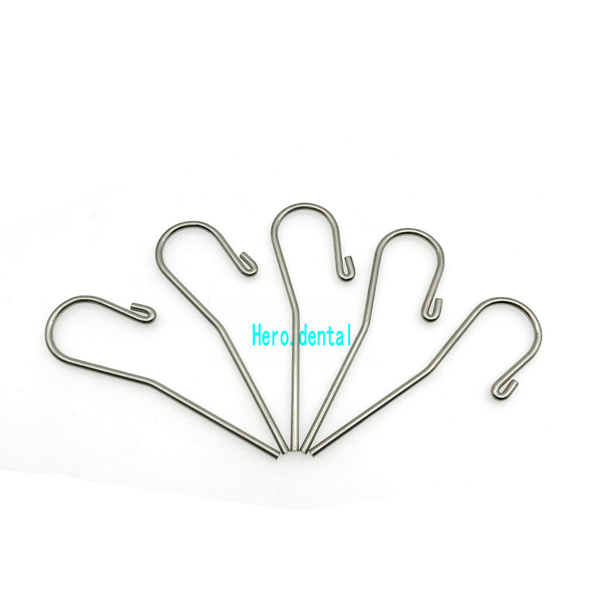 5pcs Dental Lip Hook Tools Apex Locator Dentistry Denture Instrument Teeth Whitening