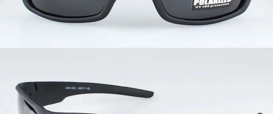 TAGION Sport Glasses Men's Polarized Sunglasses Night Vision Driving Goggles Yellow Lenses Brown Eyewear For Male