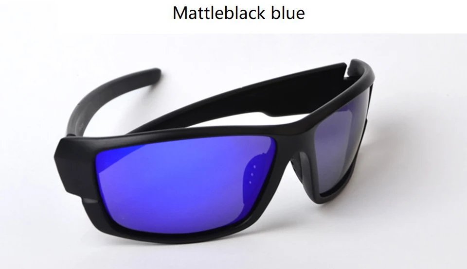 TAGION Sport Glasses Men's Polarized Sunglasses Night Vision Driving Goggles Yellow Lenses Brown Eyewear For Male